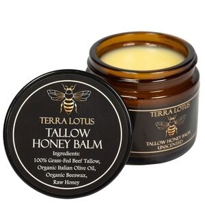 Terra Lotus Organic Tallow Honey Balm-
Unscented